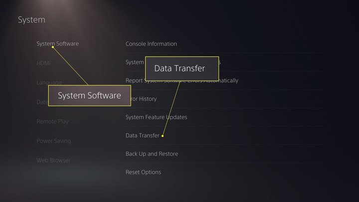 استفاده از Data Transfer برای انتقال اطلاعات