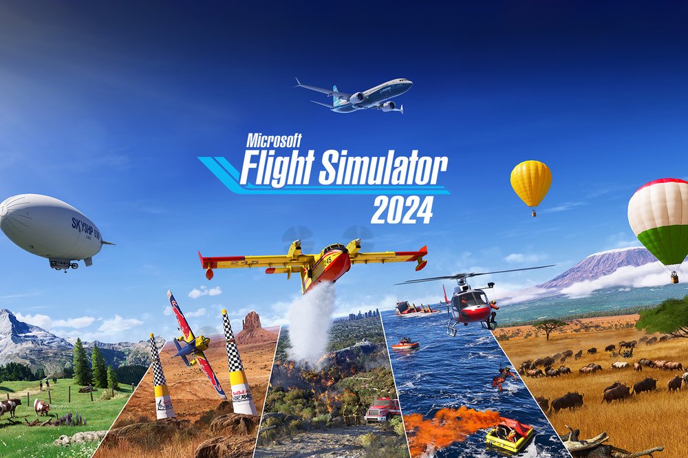 بازی Flight Simulator 2024