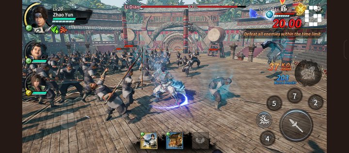 بازی موبایلی Dynasty Warriors M