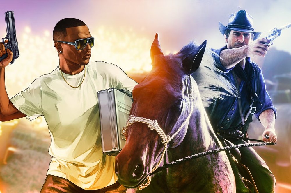 GTA و Red Dead